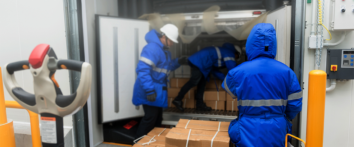 Cold storage and freezer wear