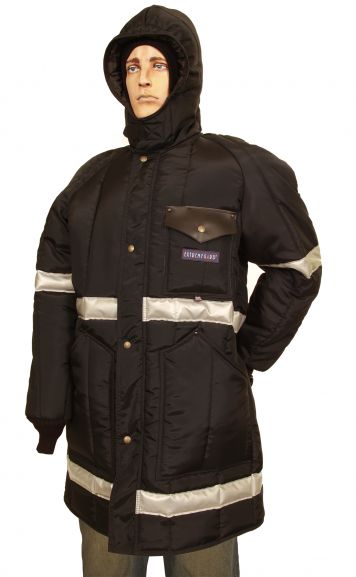 Increased Visibility Parka with Hood MADE IN USA