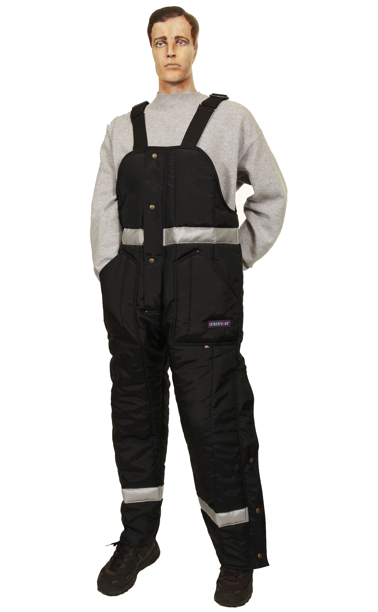 Increased Visibility High Bib Overalls MADE IN USA