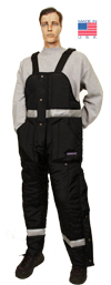 Increased Visibility High Bib Overalls MADE IN USA