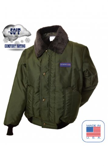Extremegard® Insulated Freezer Work Bomber Jacket MADE IN USA