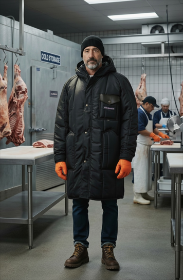 Extremegard® Insulated Freezer Work Parka with Hood MADE IN USA #4